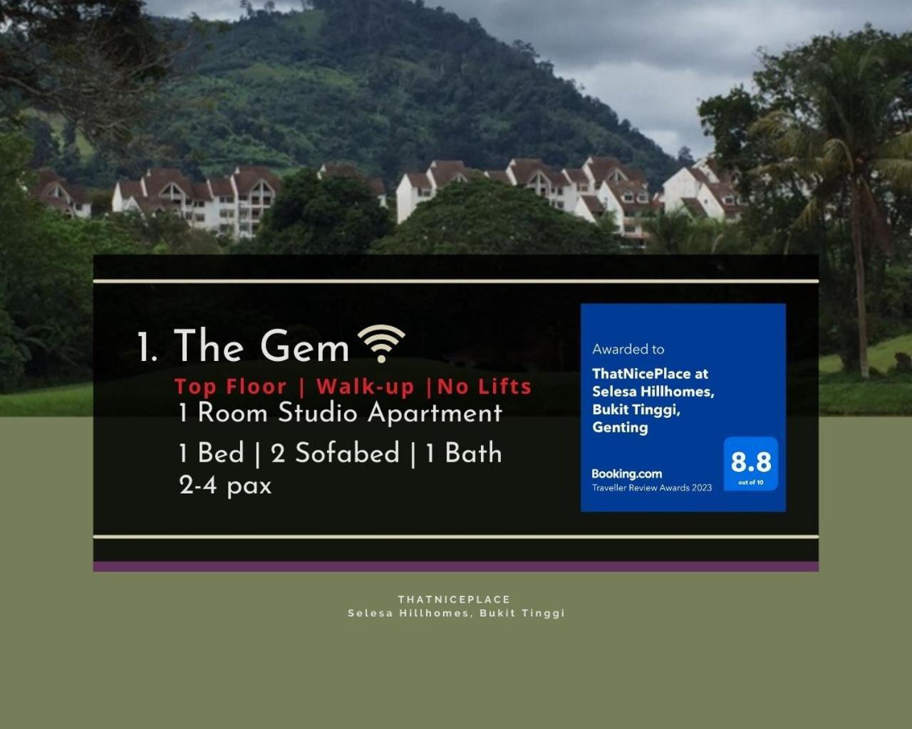 Thatniceplace At Selesa Hillhomes, Bukit Tinggi, Genting Apartment