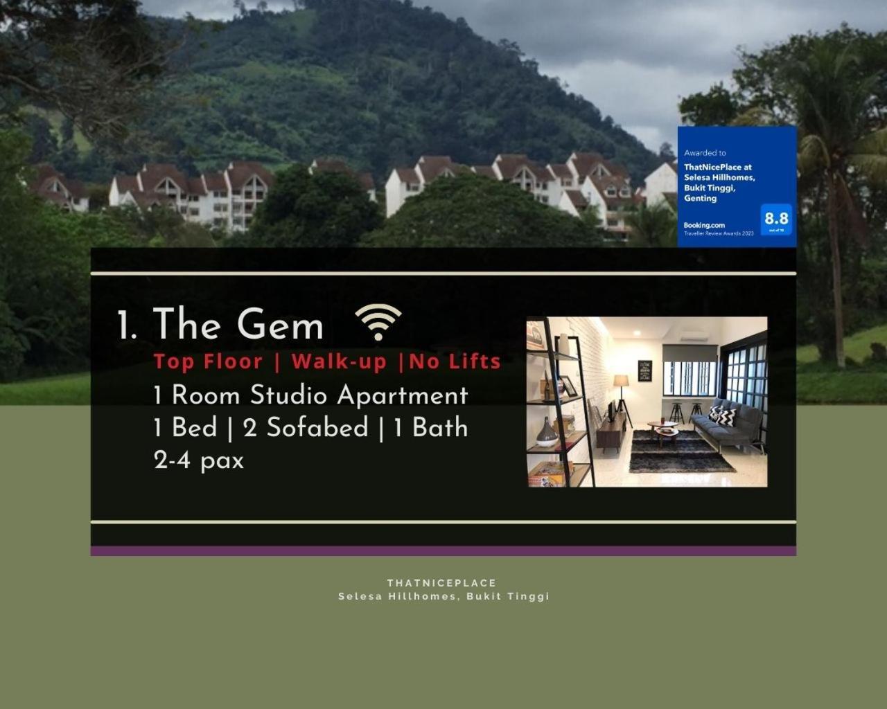 Apartment Thatniceplace At Selesa Hillhomes, Bukit Tinggi, Genting *